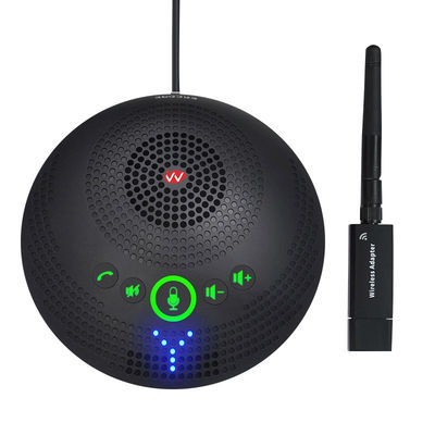 プロ会議マイク SQ-M13W 2.4G 無線全方向マイク,360度ピックアップ,高画質オーディオ,ノイズ削減
