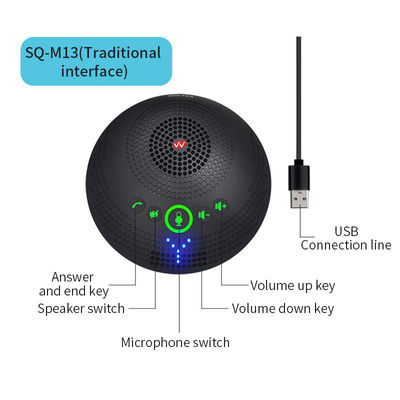 会議マイク SQ-M13 2.4G 無線全方向会議マイク