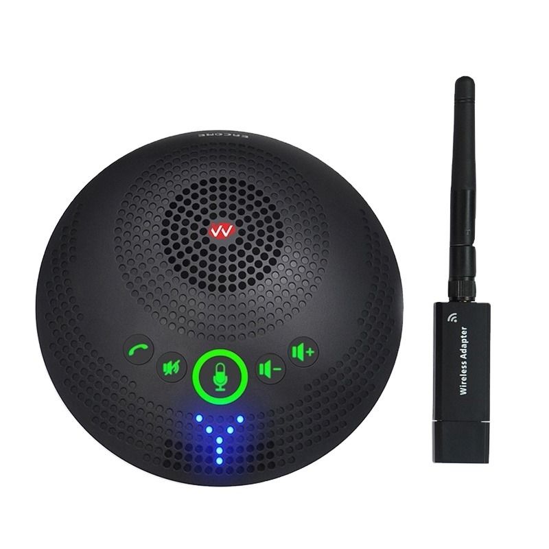 プロ会議マイク SQ-M13W 2.4G 無線全方向マイク,360度ピックアップ,高画質オーディオ,ノイズ削減